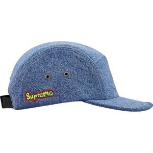 BRAND NEW Supreme Denim Skate Logo Camp Cap